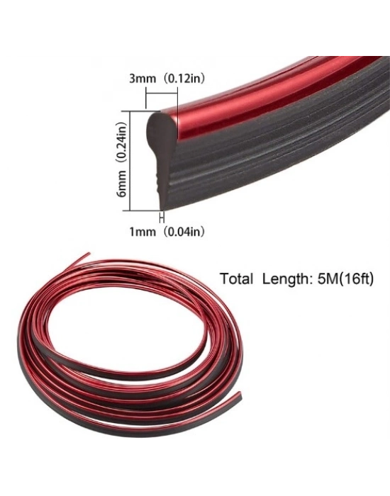 Araba Dekorasyon Şeridi 5 Metre Trim Şeridi
