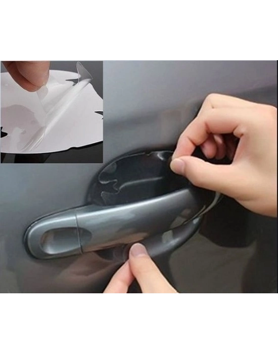 Araba Kapı Kolu Koruyucu Film (4lü Set)