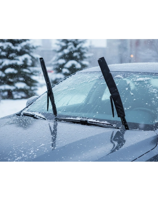 Araba Silecek Koruma Kılıfı – Karlı Ve Buzlu Havaya Dayanıklı, Pratik Tak-çıkar Kullanım