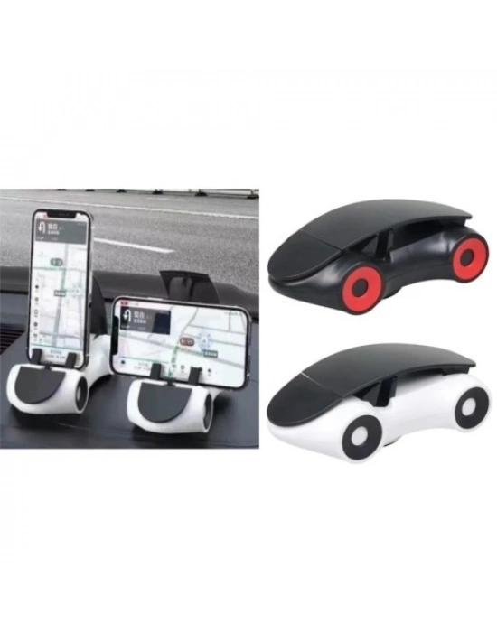 Araba Tasarımlı Araç İçi Telefon Tutucu 360 Dönebilen Ayarlı