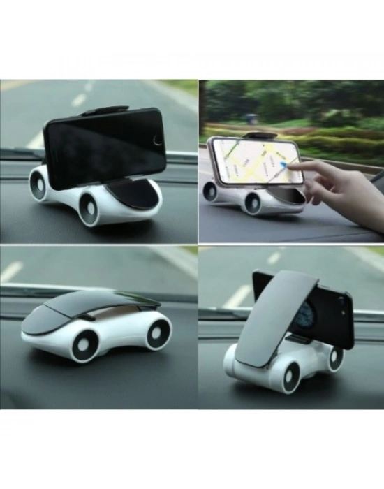 Araba Tasarımlı Araç İçi Telefon Tutucu 360 Dönebilen Ayarlı