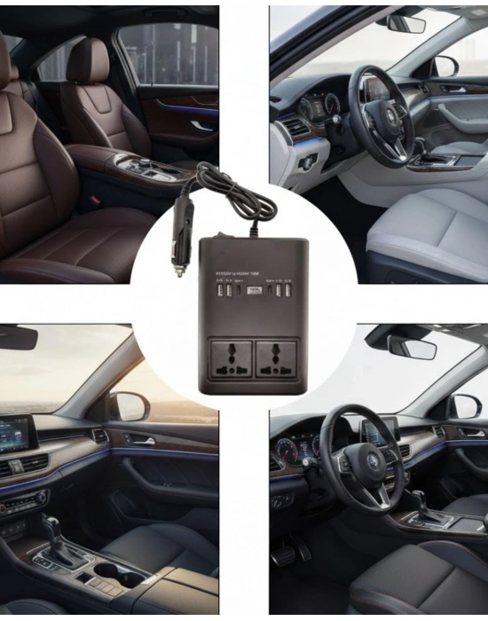 ® Araç Çakmak Girişli Güç İnvertörü 150W