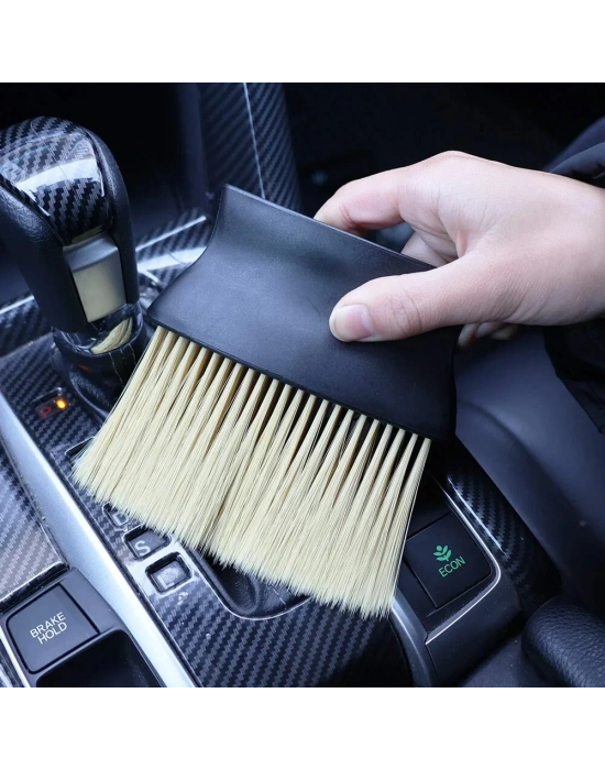 Araç Detaylı Temizlik Fırçası Yumuşak Kıllı