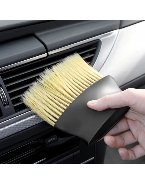Araç Detaylı Temizlik Fırçası Yumuşak Kıllı