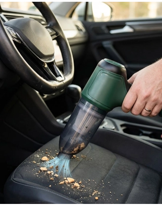 Araç İçi El Süpürgesi Yüksek Performans ve Sessiz Çalışma