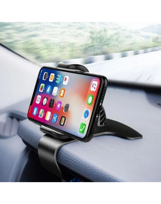 ®  Araç İçi Konsola Takılan Döner Başlıklı Telefon Kıskacı Telefon Tutucu