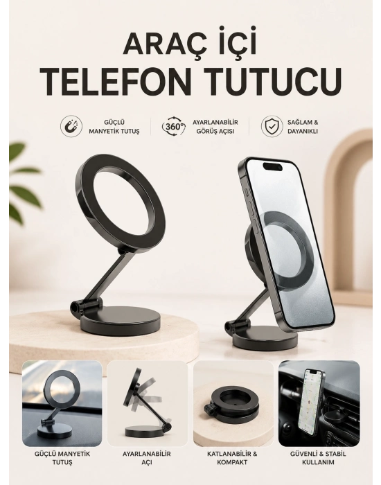 Araç İçi Telefon Tutucu
