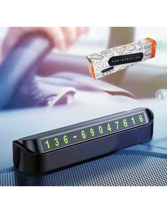 Araç Torpido Üstü Aç Kapa Numaratör Turuncu Kutu