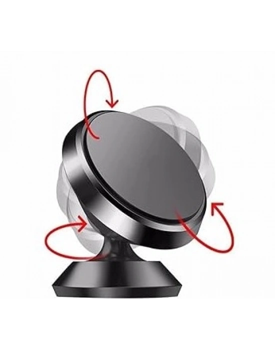 Araç Torpidosuna Yapışan Mıknatıslı Telefon Tutucu Siyah CM-308