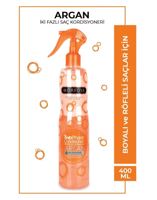 Argan Çift Fazlı Kondisyoner Fön Suyu 400 ML  - mrfs