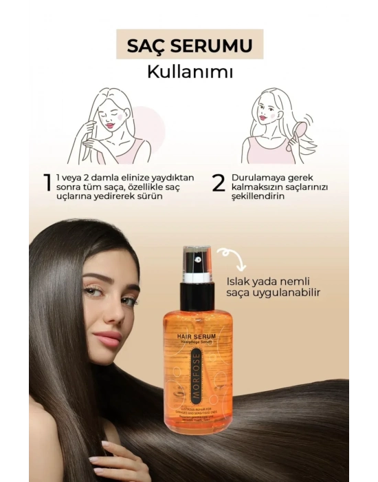 Argan Saç Serumu 75 ML - Boyalı ve Röfleli Saçlar - mrfs