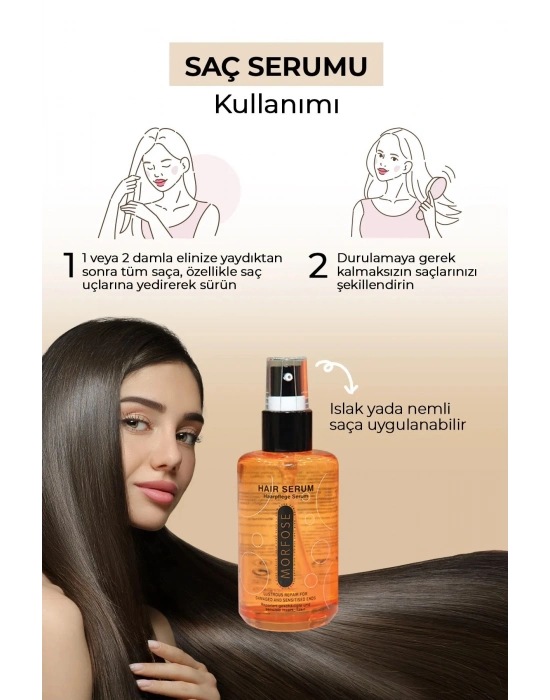 Argan Saç Serumu 75 ML - Boyalı ve Röfleli Saçlar - mrfs