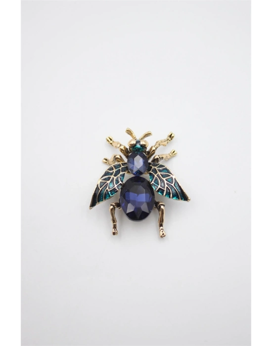 Arı Broş - Mavi