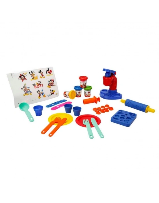 Arkadaşları Dondurma Fabrikası Oyun Hamuru Seti 200 g 29 Parça