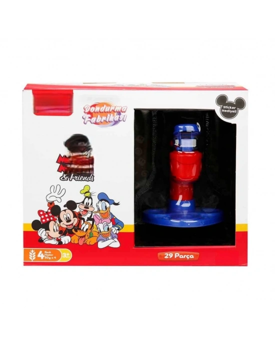 Arkadaşları Dondurma Fabrikası Oyun Hamuru Seti 200 g 29 Parça