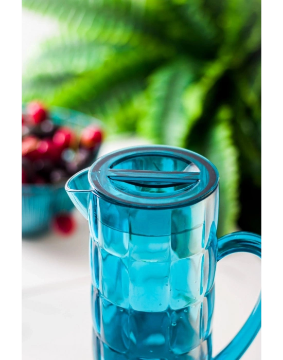Arkilik Allegra 1,5 Lt Aquamarin Sürahi (Buzdolabı Kapak Rafına Sığar)