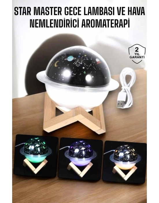 ® Aromaterapi Hava Nemlendirici Masa ve Gece Lambası