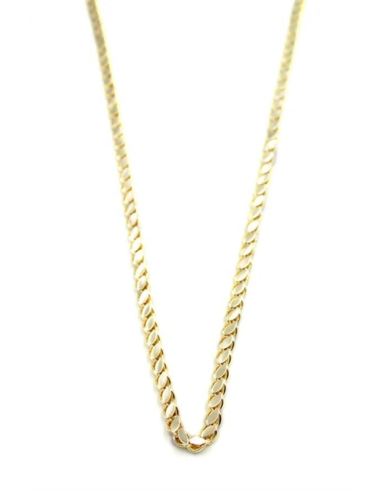 Arpa Zincir Kolye-45 cm - Altın