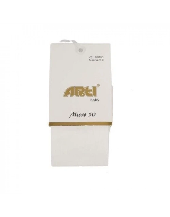 Artı Micro Külotlu Muz Çorap 300178 Beyaz