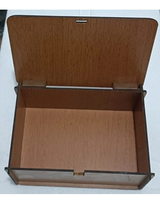 Aşk Bankası Ahşap Hediye Kutusu Sevgiliye Hediye