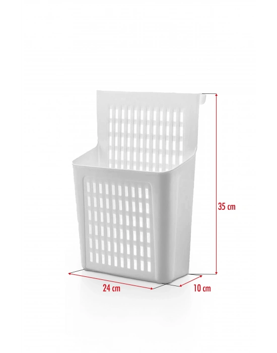 Askılı Dolap Içi Düzenleyici & Sepet Raf Organizeri & Çok Amaçlı Düzenleyici & Deterjanlık Şampuanlık