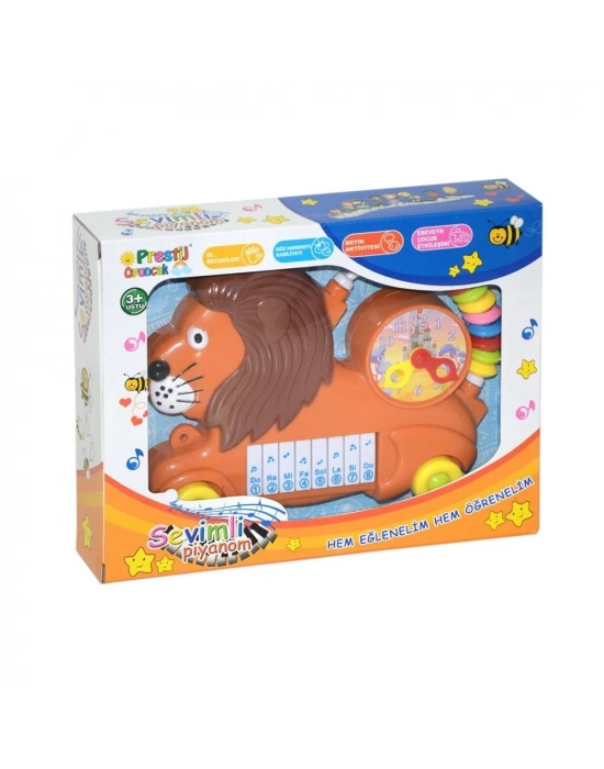 ® ASLAN-KAPLAN-FİL PİLLİ PİANO KUTULU