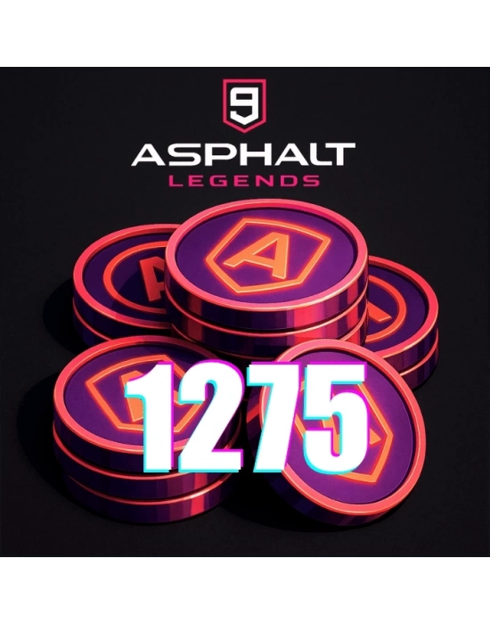 Asphalt 9: Legends 1275 Tokens