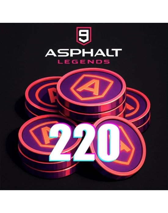 Asphalt 9: Legends 220 Tokens