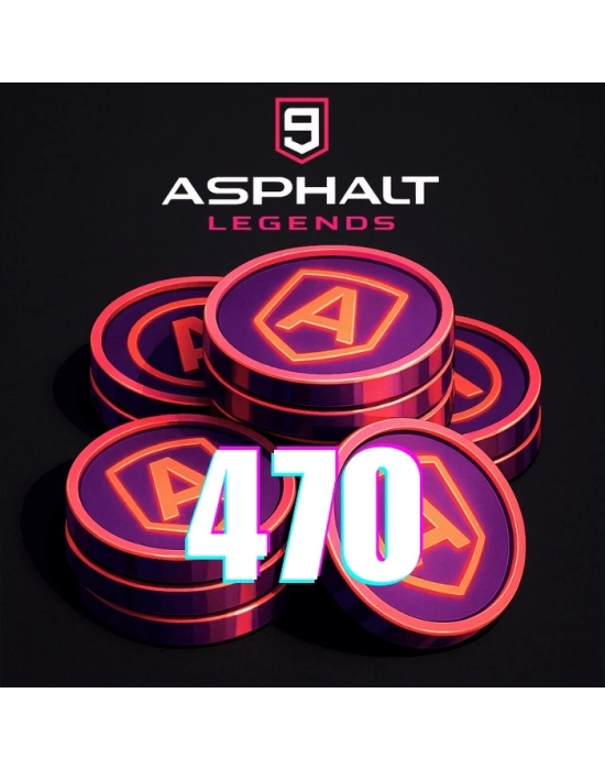 Asphalt 9: Legends 470 Tokens