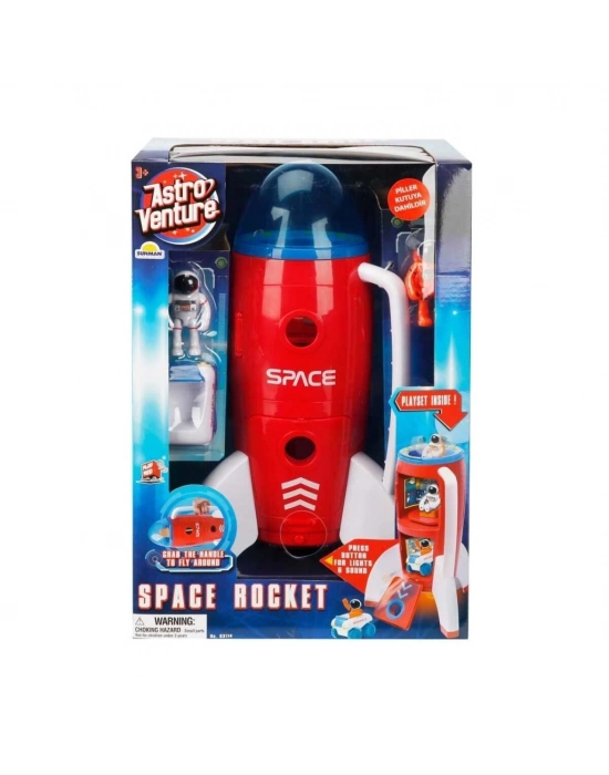 Astro Venture Sesli ve Işıklı Uzay Roketi