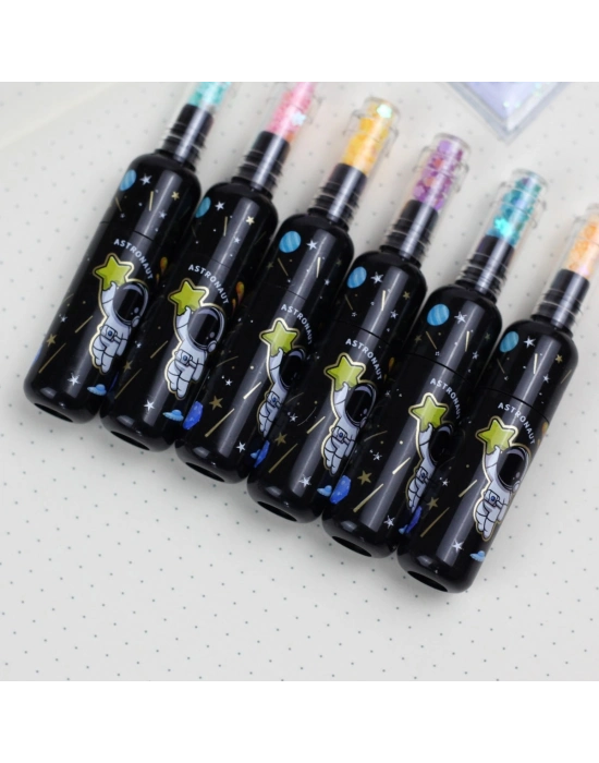 Astronot Fosforlu Kalem Seti