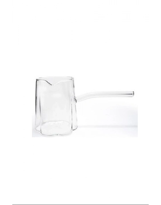 Ateşe Dayanıklı Cam Cezve Borosilikat Cam Cezve 400 ml Royaleks-CZV05