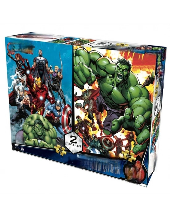 Avengers İkili Puzzle 200 Parça