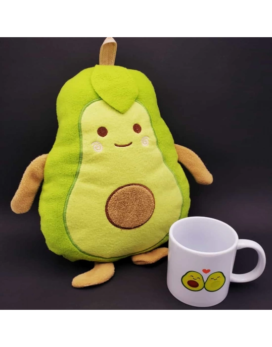 Avokado Yastık ve Kupa Seti