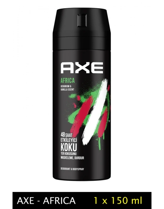 Axe Africa Erkek Deodorant Sprey 150 ml