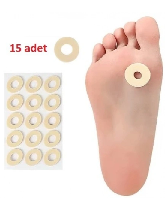 Ayak Nokta Pedi Sünger Yastık  15 li