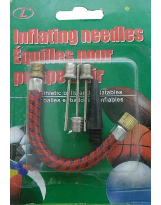 Ayak Pompası 5li Uç Set - Balon - Top Pompası Uç Seti