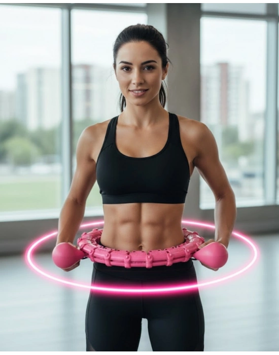 ® Ayarlanabilir Akıllı Hula Hoop 680 Gr Ağırlıklı Egzersiz Halkası