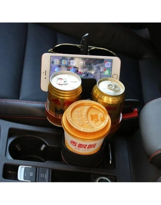 Ayarlanabilir Araç İçi Çoklu Bardak Tutacağı