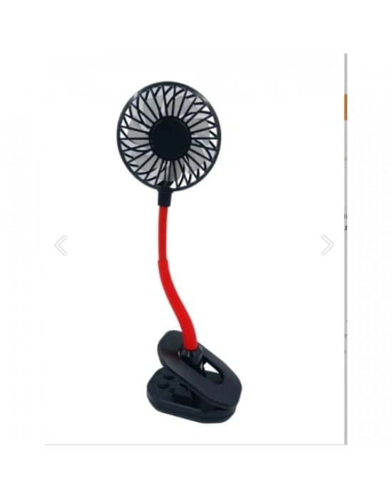 Ayarlanabilir Kıskaçlı Masa Üstü Mini Vantilatör