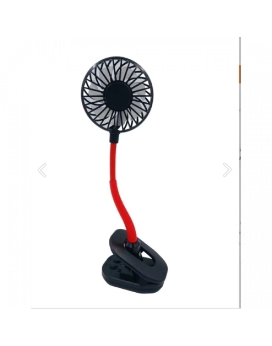 Ayarlanabilir Kıskaçlı Masa Üstü Mini Vantilatör