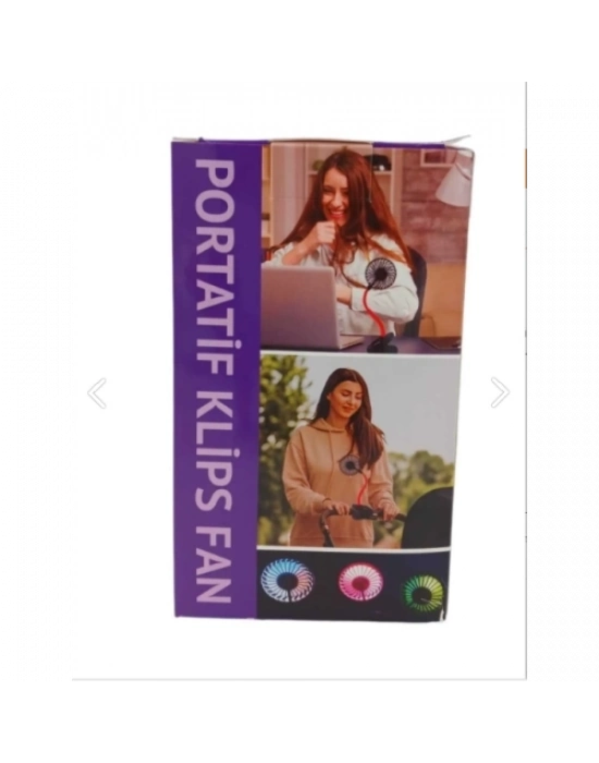 Ayarlanabilir Kıskaçlı Masa Üstü Mini Vantilatör