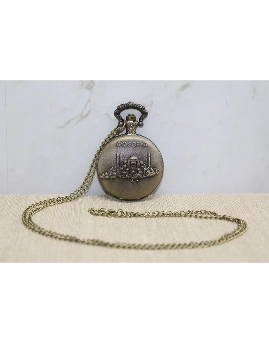 Ayasofya Tasarımı Köstekli Saat Alk4384