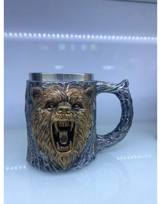 Ayı Çelik Kupa Bardak Kod 230027