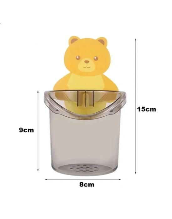 Ayı Figürlü Plastik Organizer