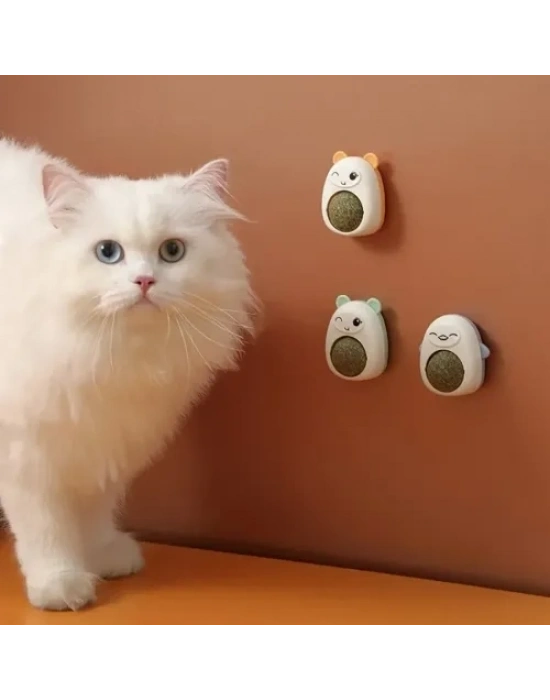 Ayıcıklı Kedi Otu Yalama Topu