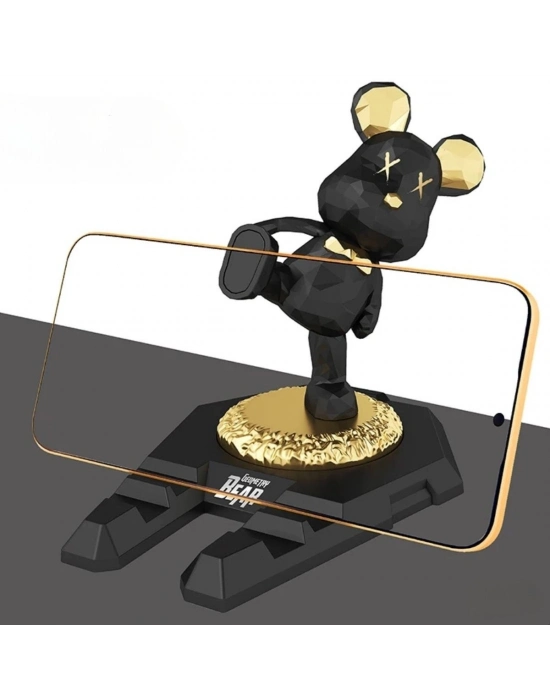 ®  Ayıcıklı Telefon ve Tablet Standı Masa Üstü Telefon ve Tablet Tutucu Aparatı