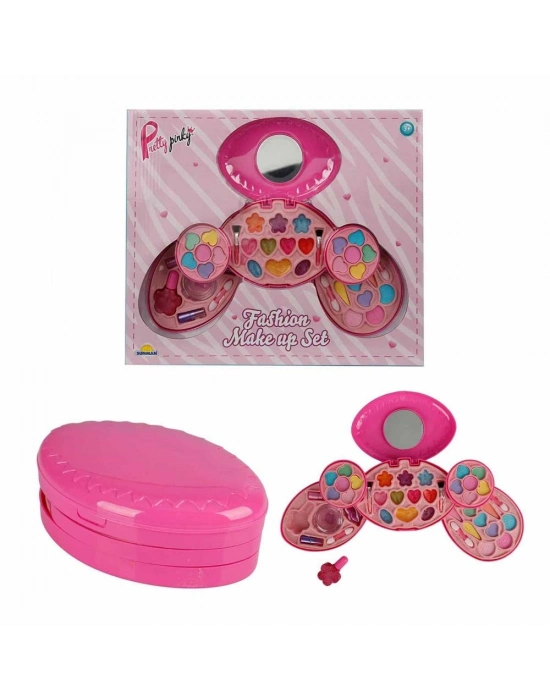 ® Aynalı 5 Katlı Makyaj Güzellik Seti