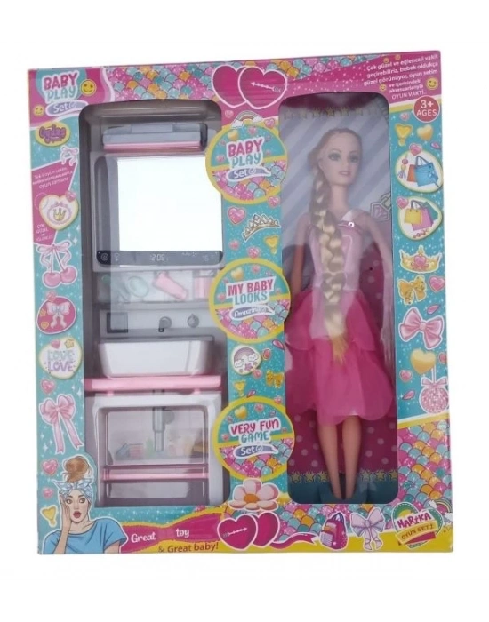 AYNALI LAVABO SETI BEBEKLI