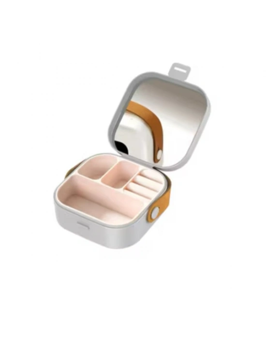 Aynalı Makyaj Kutusu Çanta Boy